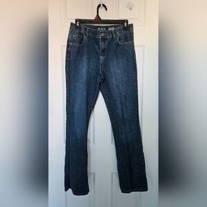 Place Boys blue jeans boot cut size 16